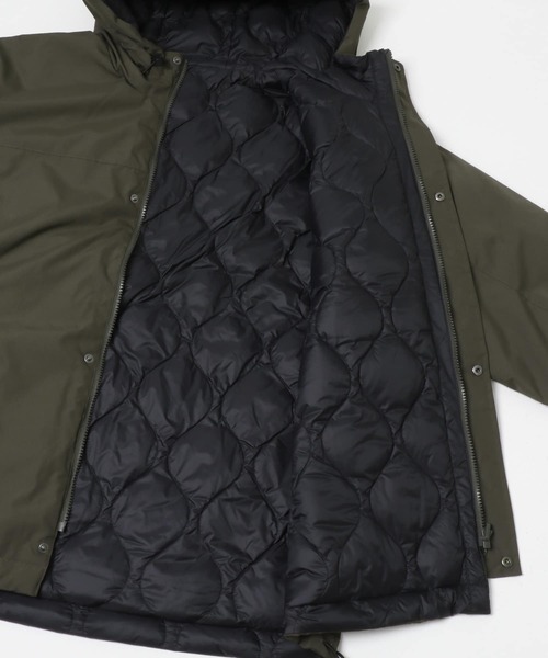 TAION(タイオン)の「『別注』TAION×Sonny Label HOOD DOWN JACKET(ダウンジャケット/コート・メンズ・オリーブ/チャコールグレー/ブラック・MEDIUM/LARGE/X-LARGE)」の14枚目の写真