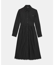 kate spade new york | エッセンシャル スカラップド ミディ シャツドレス(ワンピース)