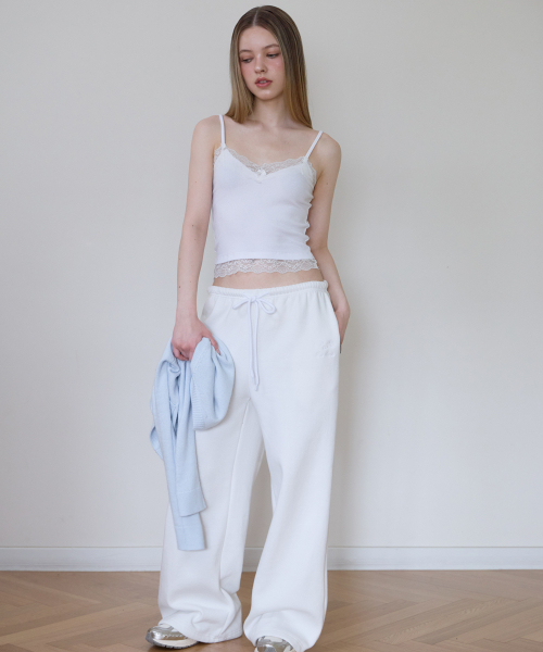 ROSEFRANTZ（ロゼフランツ）の「Lace Trim Sleeveless [Ivory]（Tシャツ/カットソー・レディース・アイボリー・SMALL/MEDIUM）」の3枚目の写真