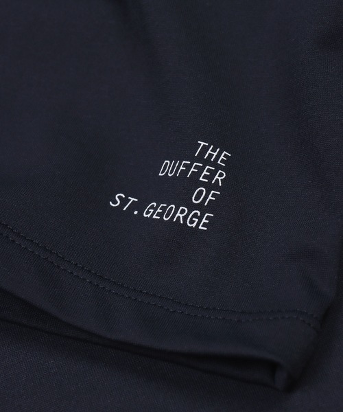 The DUFFER of ST.GEORGE(ザダファーオブセントジョージ)の「「AIR FLEX」3/4 SLEEVE HENLEY NECK TEE:機能素材 「エアフレックス」7分袖 ヘンリーネック Tシャツ / ストレッチ / 軽量 / ナイロンプレーティング(Tシャツ/カットソー・メンズ・ホワイト/ネイビー/ブルーグレー・LARGE/X-LARGE/SMALL/MEDIUM)」の20枚目の写真