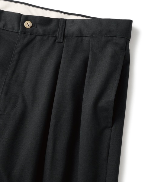 FTC（エフティーシー）の「CHINO SLACKS PANT（スラックス・メンズ・カーキ/ブラック/チャコールグレー・LARGE/MEDIUM/SMALL/X-LARGE）」の4枚目の写真