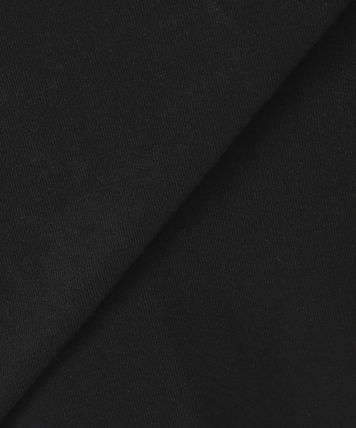 CITYSHOP（シティーショップ）の「《追加3》[THE MOOD]レースアップロングTシャツ（Tシャツ/カットソー・レディース・ブラック/ホワイト・FREE）」の4枚目の写真