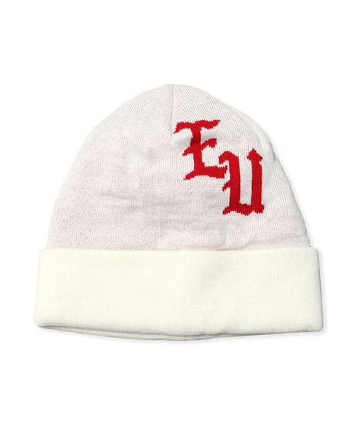 EMOTIONALLY UNAVAILABLE EU LOGO CL BEENIE（ニットキャップ/ビーニー