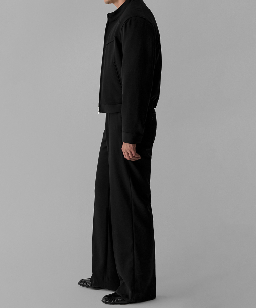 BOWLOW PRODUCT（バウロープロダクト）の「TRブレンドセミフレアスラックス[ブラック]（スラックス・メンズ・その他・MEDIUM/LARGE/X-LARGE）」の3枚目の写真