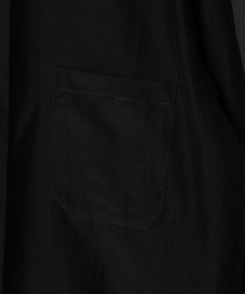 BEAUTY&YOUTH UNITED ARROWS（ビューティーアンドユースユナイテッドアローズ）の「＜6(ROKU)＞SEE THROUGH SHIRT/ｼｬﾂ◆（シャツ/ブラウス・レディース・ホワイト/ネイビー・FREE）」の4枚目の写真