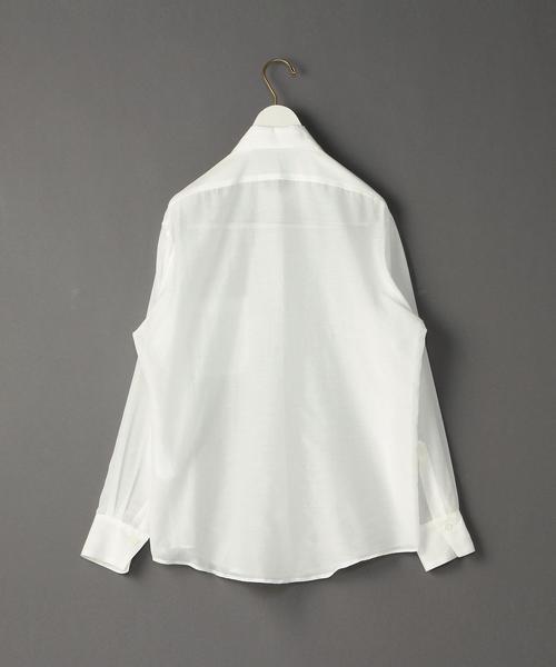 BEAUTY&YOUTH UNITED ARROWS（ビューティーアンドユースユナイテッドアローズ）の「＜6(ROKU)＞SEE THROUGH SHIRT/ｼｬﾂ◆（シャツ/ブラウス・レディース・ホワイト/ネイビー・FREE）」の5枚目の写真