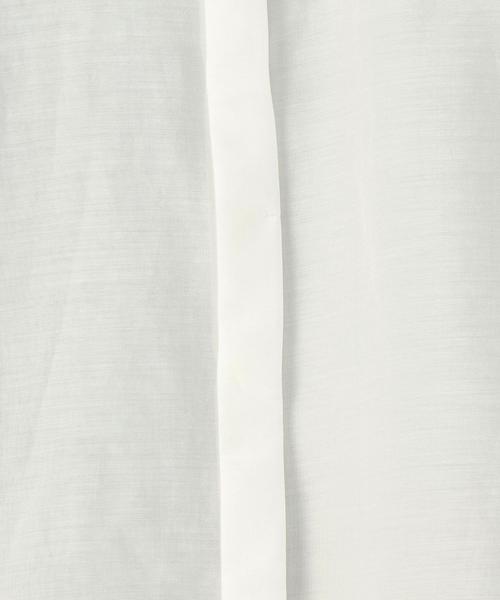 BEAUTY&YOUTH UNITED ARROWS（ビューティーアンドユースユナイテッドアローズ）の「＜6(ROKU)＞SEE THROUGH SHIRT/ｼｬﾂ◆（シャツ/ブラウス・レディース・ホワイト/ネイビー・FREE）」の6枚目の写真