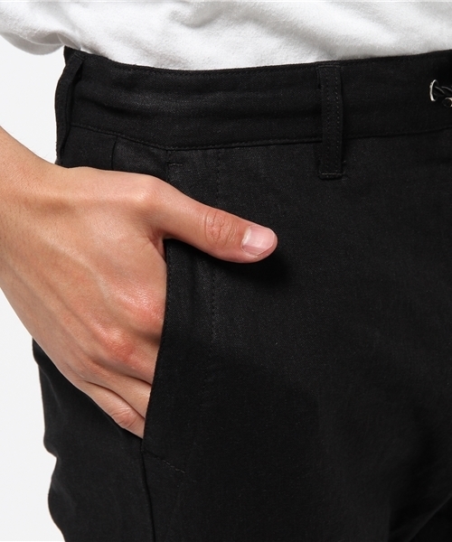 NANO universe（ナノユニバース）の「リネンMIX ショーツ（その他パンツ・メンズ・ブラック/ブルー/ネイビー・MEDIUM/SMALL/LARGE）」の9枚目の写真