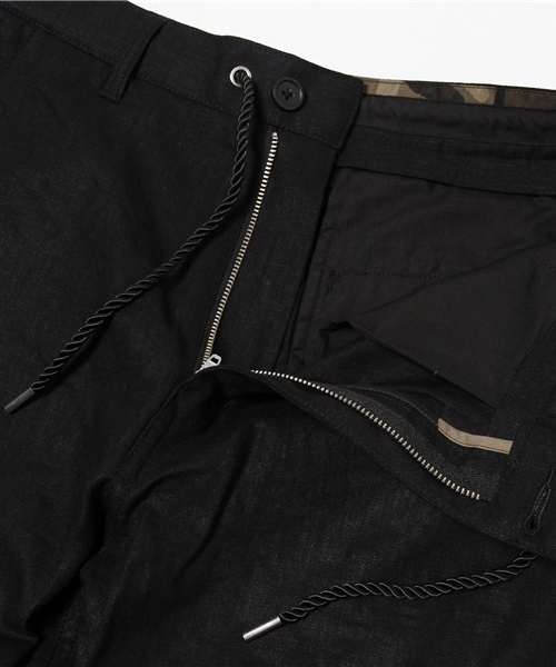 NANO universe（ナノユニバース）の「リネンMIX ショーツ（その他パンツ・メンズ・ブラック/ブルー/ネイビー・MEDIUM/SMALL/LARGE）」の11枚目の写真