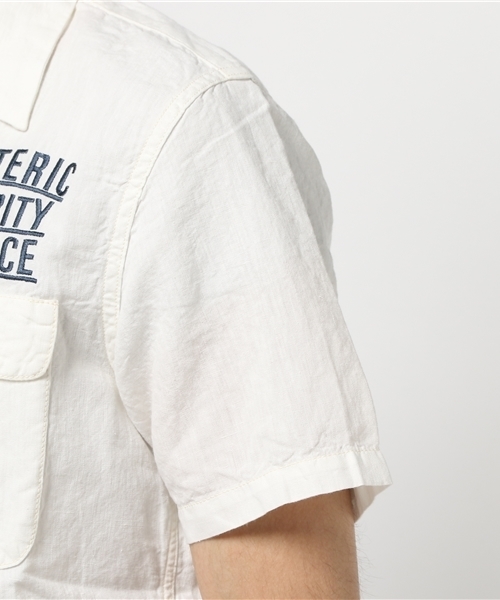 HYSTERIC GLAMOUR（ヒステリックグラマー）の「LAS VEGAS刺繍 半袖オープンカラーSH（シャツ/ブラウス・メンズ・ホワイト/インディゴブルー/ブラック・LARGE/MEDIUM/SMALL）」の22枚目の写真