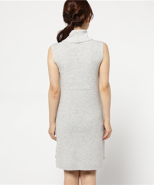 LILIDIA（リリディア）の「ボリュームNC IラインニットOP（ワンピース・レディース・トップグレー/ブラウン/ブラック・0/1）」の6枚目の写真