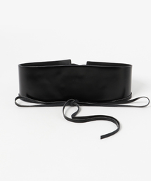 Khaju | Khaju:レザーワイドワインディングベルト(ベルト)