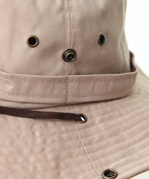 14+（イチヨンプラス）の「14+定番つば広テンガロンサファリハット（ハット・メンズ・ブラック/カーキ/ベージュ/ネイビー・FREE）」の7枚目の写真