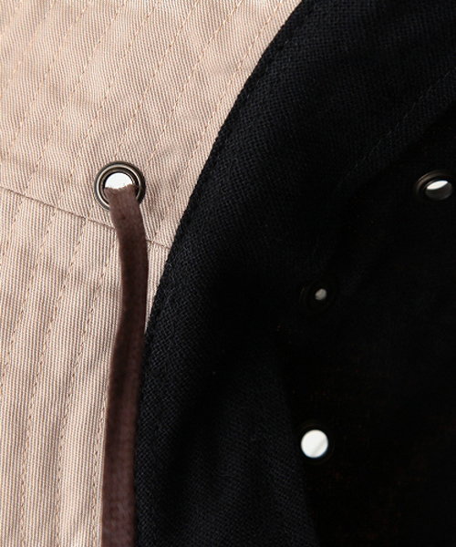 14+（イチヨンプラス）の「14+定番つば広テンガロンサファリハット（ハット・メンズ・ブラック/カーキ/ベージュ/ネイビー・FREE）」の10枚目の写真