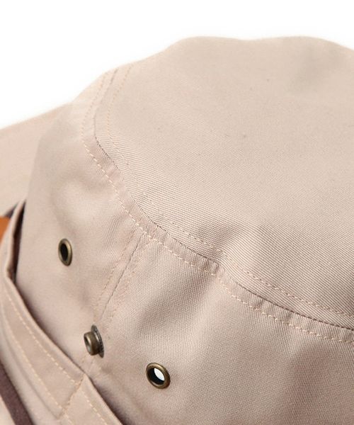 14+（イチヨンプラス）の「14+定番つば広テンガロンサファリハット（ハット・メンズ・ブラック/カーキ/ベージュ/ネイビー・FREE）」の14枚目の写真