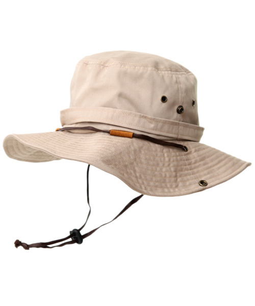 14+（イチヨンプラス）の「14+定番つば広テンガロンサファリハット（ハット・メンズ・ブラック/カーキ/ベージュ/ネイビー・FREE）」の16枚目の写真