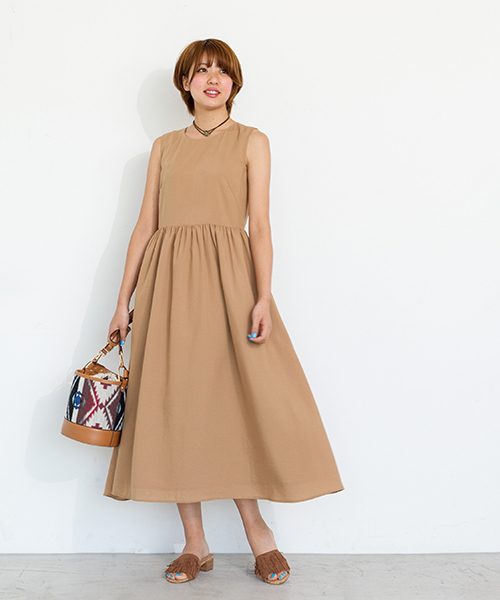 NATURAL BEAUTY BASIC（ナチュラルビューティーベーシック）の「ダブルフリンジミュール（サンダル・レディース・ベージュ系その他/カーキ・LARGE/MEDIUM/SMALL）」の12枚目の写真