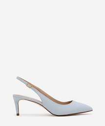 ポインテッドトゥースリングバックヒール / POINTED TOE SLING BACK HEELS
