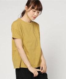 OMNIGOD | [OMNIGOD / オムニゴッド]　ラフィー天竺半袖マニッシュポケットＴシャツ(Tシャツ/カットソー)