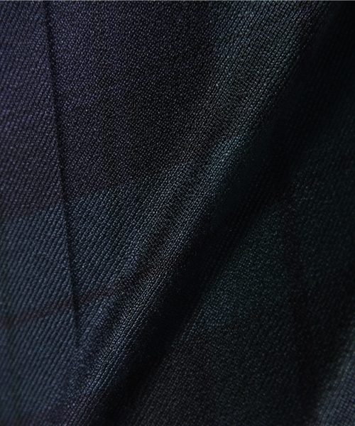 Jewel Changes(ジュエルチェンジズ)の「JCT R/PE チェック 2タックパンツ(その他パンツ・レディース・ネイビー/パープル・36/38)」の9枚目の写真