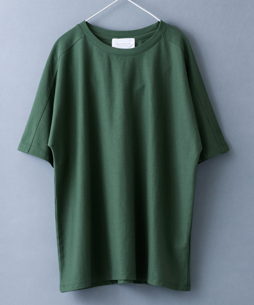 URBAN RESEARCH DOORS MENS（アーバンリサーチ ドアーズ メンズ）の「DOORS Twill Dolman Tee（Tシャツ/カットソー・メンズ・レッド/グリーン/オフホワイト/ネイビー・38/40）」の3枚目の写真