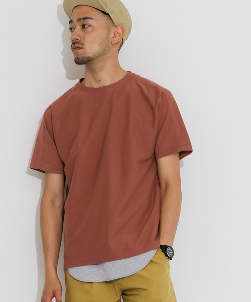URBAN RESEARCH DOORS MENS（アーバンリサーチ ドアーズ メンズ）の「DOORS Twill Dolman Tee（Tシャツ/カットソー・メンズ・レッド/グリーン/オフホワイト/ネイビー・38/40）」の19枚目の写真