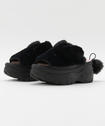 YOSUKE | 「YOSUKE/ヨースケ」厚底ふわふわウサギサンダル(サンダル)