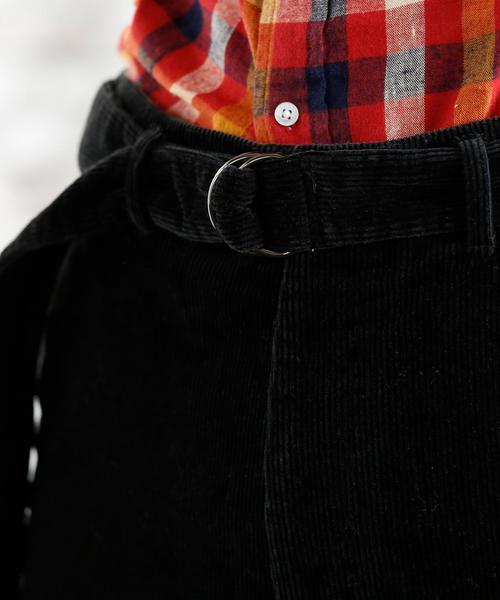 coen(コーエン)の「コーデュロイワイドテーパードベルテッドパンツ(その他パンツ・メンズ・ブラウン/ブラック・MEDIUM/X-LARGE/SMALL/LARGE)」の14枚目の写真