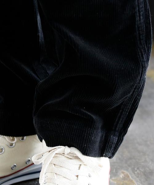 coen(コーエン)の「コーデュロイワイドテーパードベルテッドパンツ(その他パンツ・メンズ・ブラウン/ブラック・MEDIUM/X-LARGE/SMALL/LARGE)」の9枚目の写真