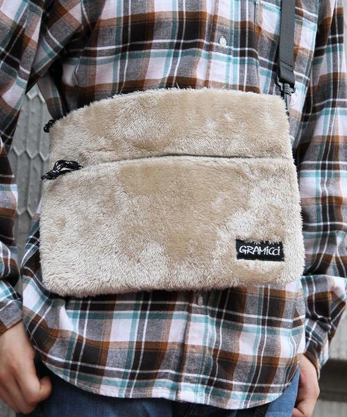 Gramicci（グラミチ）の「Gramicci(グラミチ)別注ボアサコッシュ（ショルダーバッグ・メンズ・ブラック/モカ/ベージュ・FREE）」の14枚目の写真