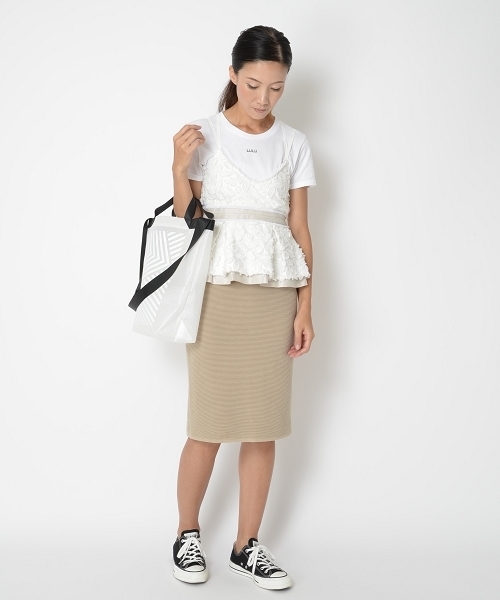 SOLPRESA(ソルプレーサ)の「クリアトートバッグ(サコッシュセット)(トートバッグ・レディース・ホワイト/ブラック/ネイビー/ゴールド/オレンジ/グリーン・ONESIZE)」の18枚目の写真