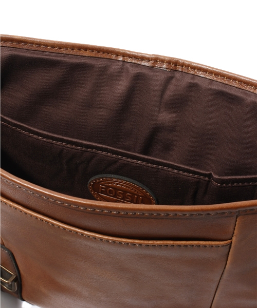 FOSSIL（フォッシル）の「ESTATE　MBG9091（ショルダーバッグ・メンズ・ベージュ系その他/ダークブラウン・FREE）」の9枚目の写真