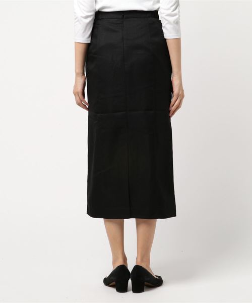 MOUSSY（マウジー）の「COMFORT STRIPE SKIRT（スカート・レディース・グリーン系その他/ブラック/ブラウン系その他・1/2）」の8枚目の写真
