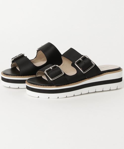 ORiental TRaffic（オリエンタルトラフィック）の「春夏★フットベルトサンダル★8234（サンダル・レディース・ホワイト/ブラック・L/LL/M/S）」の7枚目の写真