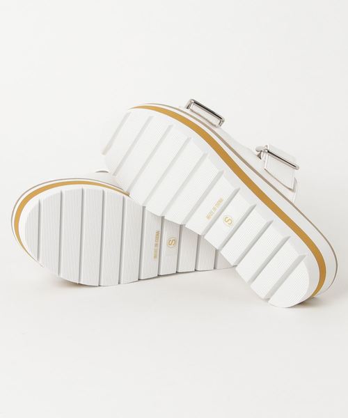 ORiental TRaffic（オリエンタルトラフィック）の「春夏★フットベルトサンダル★8234（サンダル・レディース・ホワイト/ブラック・L/LL/M/S）」の5枚目の写真