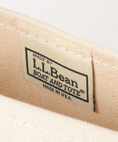L.L.Bean（エルエルビーン）の「＜L.L.BEAN＞レザーハンドル トートバッグ Ψ（トートバッグ・レディース・ネイビー/レッド・FREE）」の6枚目の写真