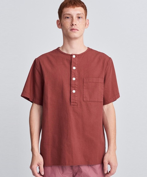 Saturdays NYC（サタデーズ ニューヨークシティ ）の「Dimitri Washed Denim（シャツ/ブラウス・メンズ・ベージュ/ピンク/ブルー系その他・M/S/X-SMALL/L）」の3枚目の写真