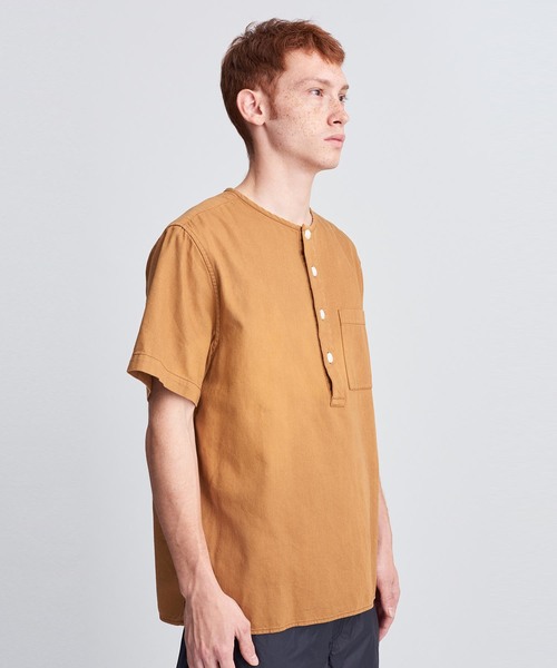 Saturdays NYC（サタデーズ ニューヨークシティ ）の「Dimitri Washed Denim（シャツ/ブラウス・メンズ・ベージュ/ピンク/ブルー系その他・M/S/X-SMALL/L）」の5枚目の写真