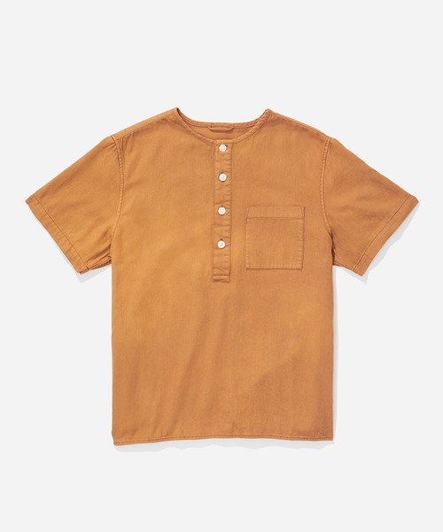 Saturdays NYC（サタデーズ ニューヨークシティ ）の「Dimitri Washed Denim（シャツ/ブラウス・メンズ・ベージュ/ピンク/ブルー系その他・M/S/X-SMALL/L）」の8枚目の写真