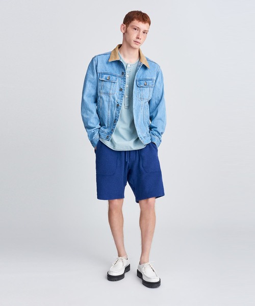Saturdays NYC（サタデーズ ニューヨークシティ ）の「Dimitri Washed Denim（シャツ/ブラウス・メンズ・ベージュ/ピンク/ブルー系その他・M/S/X-SMALL/L）」の12枚目の写真