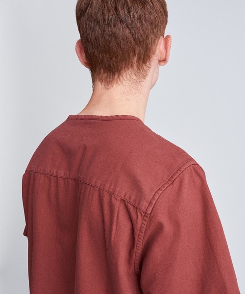 Saturdays NYC（サタデーズ ニューヨークシティ ）の「Dimitri Washed Denim（シャツ/ブラウス・メンズ・ベージュ/ピンク/ブルー系その他・M/S/X-SMALL/L）」の14枚目の写真