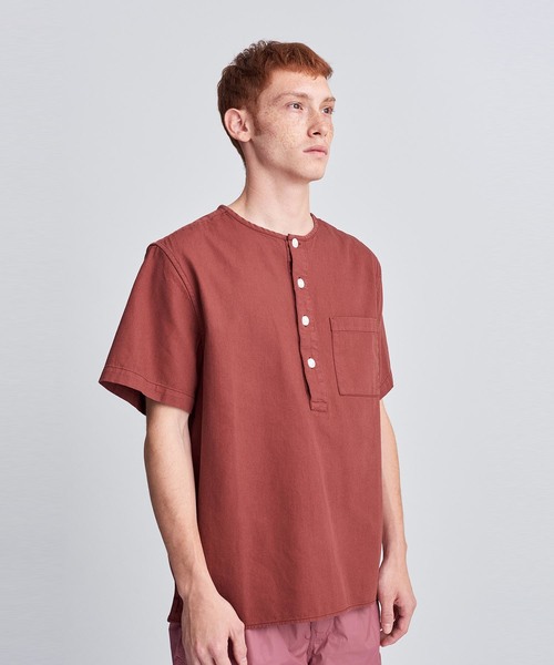 Saturdays NYC（サタデーズ ニューヨークシティ ）の「Dimitri Washed Denim（シャツ/ブラウス・メンズ・ベージュ/ピンク/ブルー系その他・M/S/X-SMALL/L）」の15枚目の写真