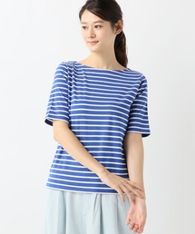 ボーダーバックシャンTシャツ