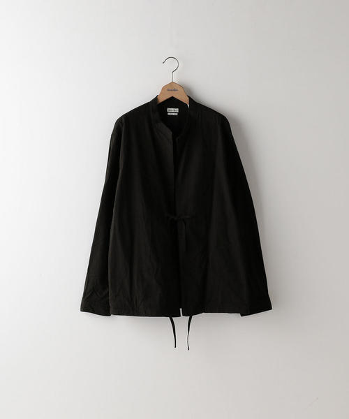 Steven Alan（スティーブンアラン）の「＜Steven Alan＞DUMP SMOCK SHIRT/シャツ（シャツ/ブラウス・メンズ・ベージュ/ブラック・SMALL/MEDIUM/LARGE/X-LARGE）」の8枚目の写真