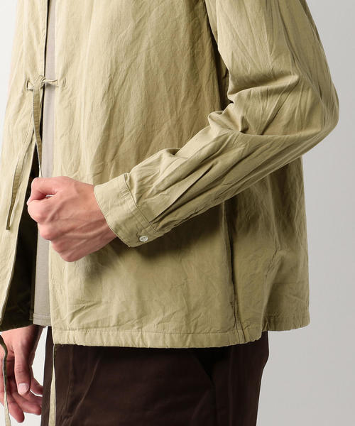 Steven Alan（スティーブンアラン）の「＜Steven Alan＞DUMP SMOCK SHIRT/シャツ（シャツ/ブラウス・メンズ・ベージュ/ブラック・SMALL/MEDIUM/LARGE/X-LARGE）」の13枚目の写真