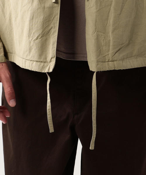 Steven Alan（スティーブンアラン）の「＜Steven Alan＞DUMP SMOCK SHIRT/シャツ（シャツ/ブラウス・メンズ・ベージュ/ブラック・SMALL/MEDIUM/LARGE/X-LARGE）」の12枚目の写真