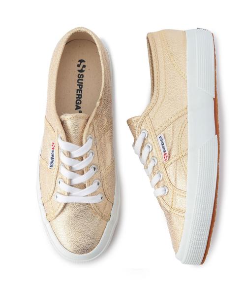 SUPERGA（スペルガ）の「BYBC SUPERGA メタリックカラースニーカー：◆（スニーカー・レディース・ゴールド/シルバー・36/37/38/35）」の5枚目の写真