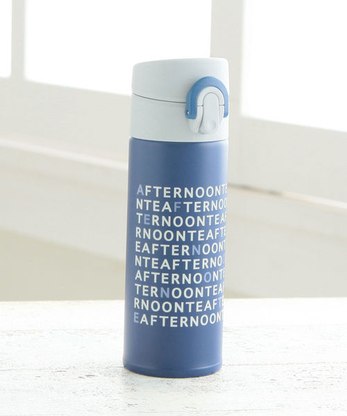 Afternoon Tea アフタヌーンティー の サーモス ロゴ柄ワンタッチスリムボトル 300ml グラス マグカップ タンブラー Wear