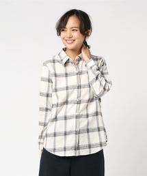 KOBE LETTUCE | チェック柄ベーシックフランネルシャツ＊レディース/トップス[C3482]神戸レタス(シャツ/ブラウス)