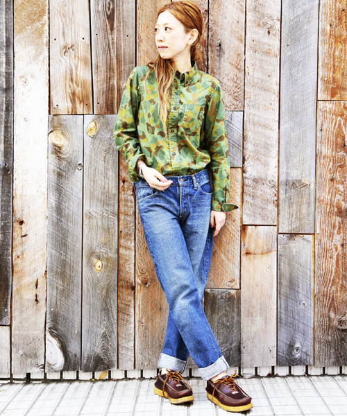 BEAMS BOY（ビームスボーイ）の「【FUDGE5月号掲載】orslow / IVYFIT DENIM（デニムパンツ・レディース・インディゴブルー・2/3）」の13枚目の写真